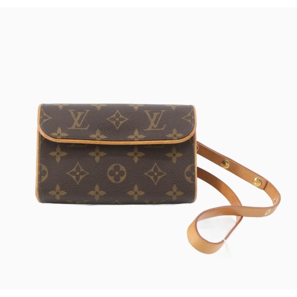 Louis Vuitton Handbags - LOUIS VUITTON Pochette Florentine Waist Bag Monogram Canvas Brown‎